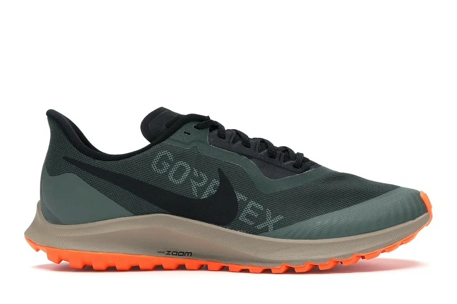 Фото № 1 с приближением к товару «‎Nike Zoom Pegasus 36 Trail Gore-tex Galactic Jade»