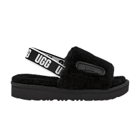 Фото № 1 с приближением к товару «‎UGG Disco Slide Kids Black»