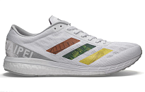 Фото № 2 с приближением к товару «‎adidas Adizero Boston 9 WhiteGrey»