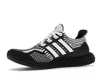 adidas Ultra 4D Core Black Cloud White (G58158) - 4