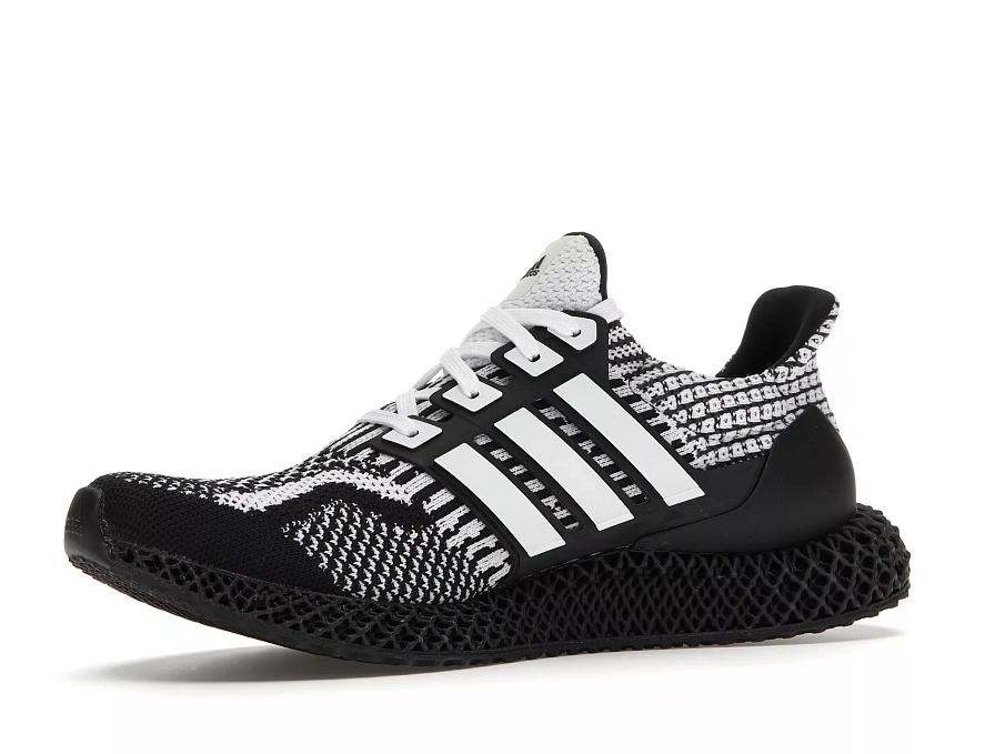 Фото № 4 с приближением к товару «‎adidas Ultra 4D Core Black Cloud White»
