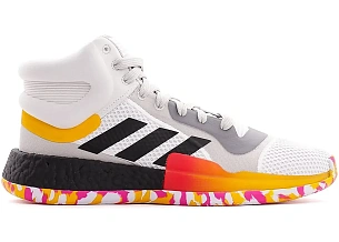 adidas Marquee Boost White Black Active Gold