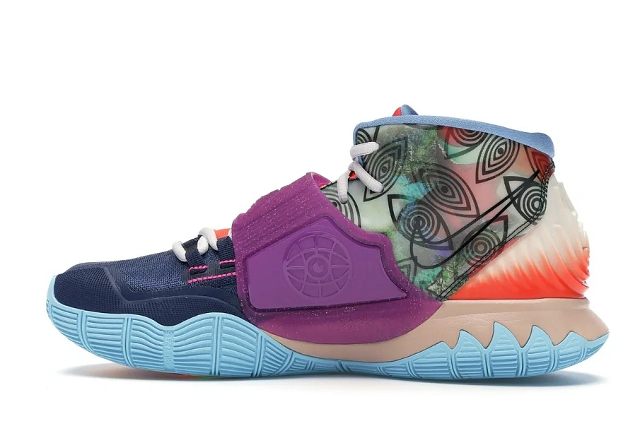 Фото № 6 с приближением к товару «‎Nike Kyrie 6 Preheat Collection Heal The World»
