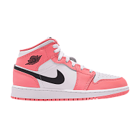 Фото № 1 с приближением к товару «‎Air Jordan 1 Mid GS Pink Gaze (DQ8423-602)»