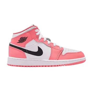 Air Jordan 1 Mid GS Pink Gaze - 1