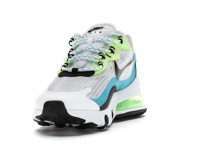 Фото № 5 с приближением к товару «‎Nike Air Max 270 React Oracle Aqua Ghost Green»