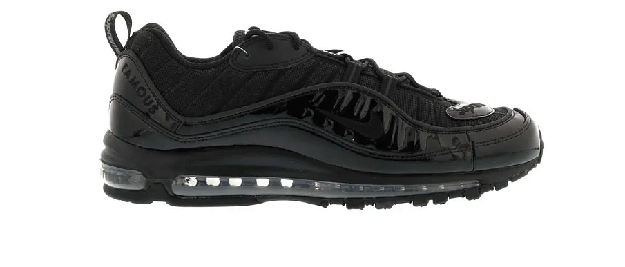 Фото № 1 с приближением к товару «‎Nike Air Max 98 Supreme Black»