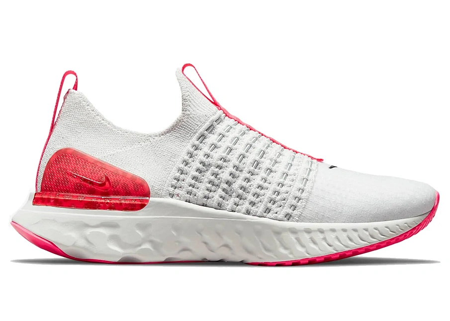 Фото № 1 с приближением к товару «‎Nike React Phantom Run Flyknit 2 Platinum Tint Hyper Pink »