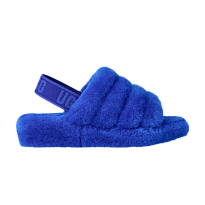 Фото № 1 с приближением к товару «‎UGG Women's Fluff Yeah Slide Regal Blue Dazzling Blue»