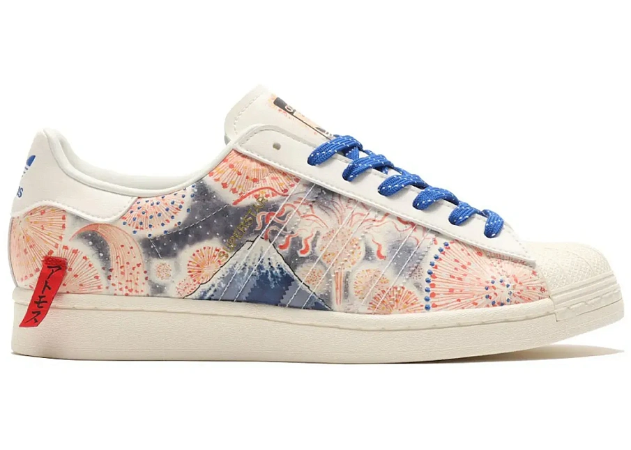 Фото № 1 с приближением к товару «‎adidas Superstar atmos Mt. Fuji»