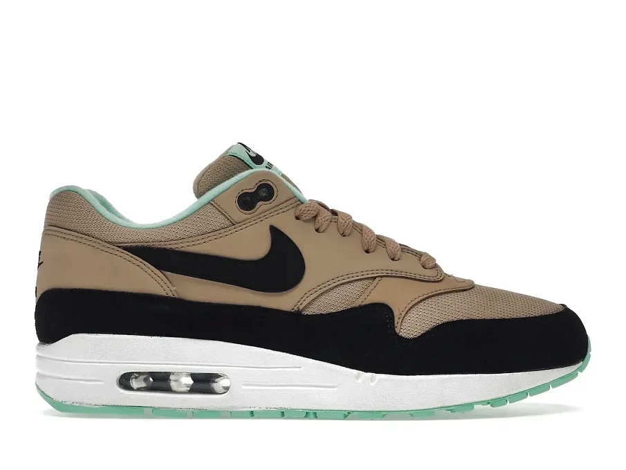 Фото № 1 с приближением к товару «‎Nike Air Max 1 Desert Black Green Glow »