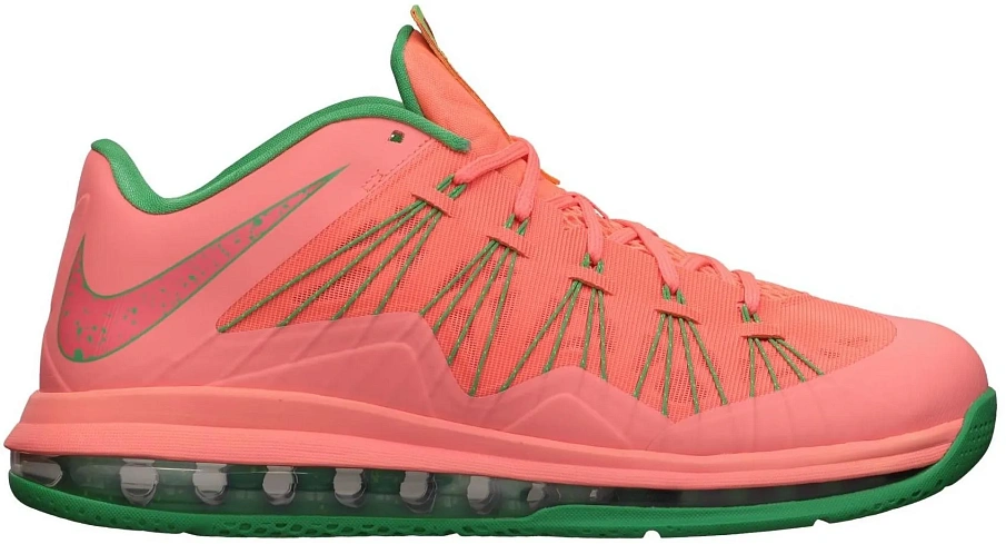 Фото № 1 с приближением к товару «‎Nike LeBron X Low Watermelon»
