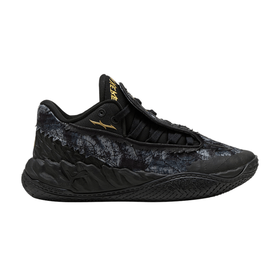 Фото № 1 с приближением к товару «‎Puma MB.05 Lo Team Big Kid Black Moody Gray»