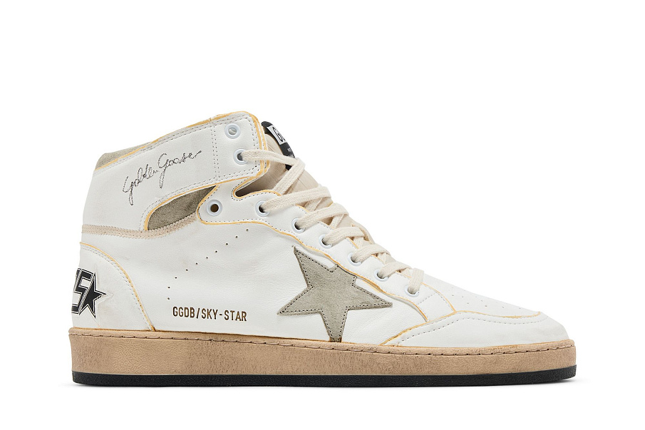 Фото № 2 с приближением к товару «‎Golden Goose Sky Star White Dove Grey»