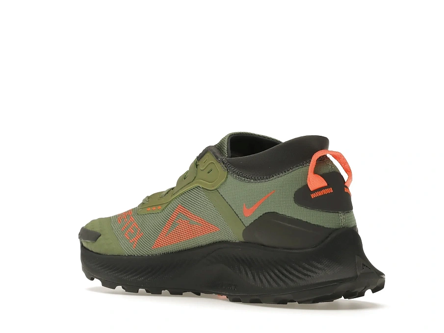 Фото № 6 с приближением к товару «‎Nike Pegasus Trail 3 Gore-Tex Oil Green Iron Grey Total Orange»
