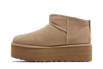 UGG Women's Classic Ultra Mini Platform Boot Sand - 4