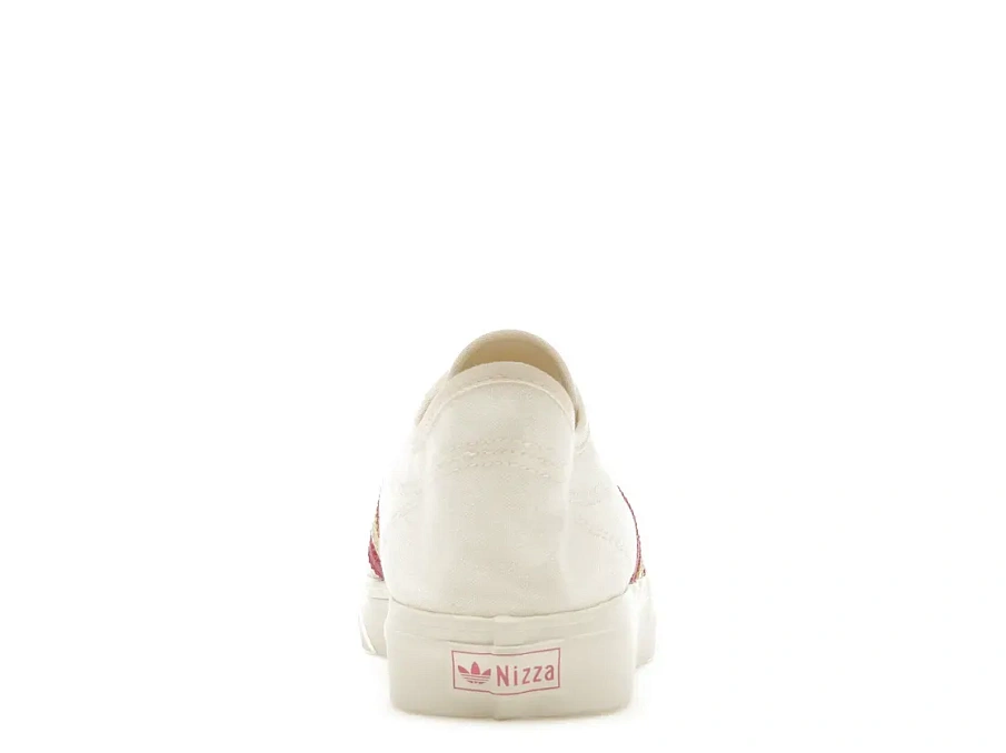 Фото № 4 с приближением к товару «‎adidas Nizza Lo Wales Bonner Cream White Scarlet»