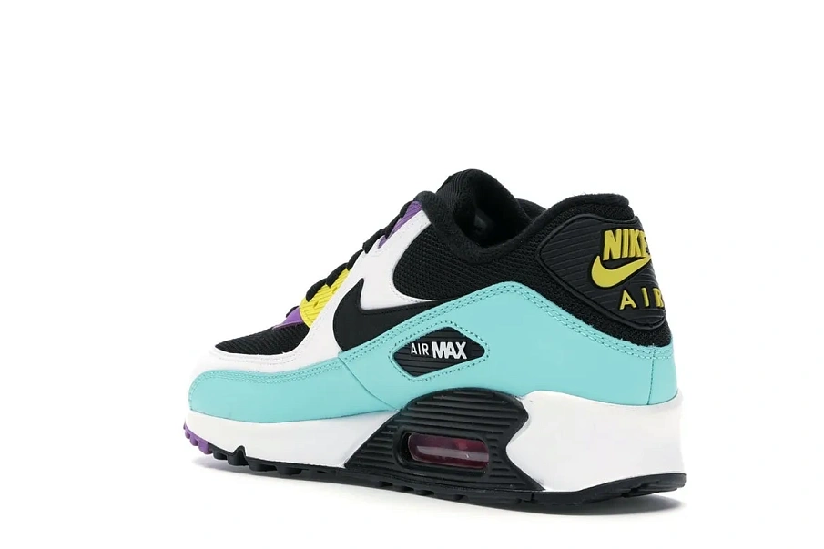 Фото № 6 с приближением к товару «‎Nike Air Max 90 Black Bright Violet White»