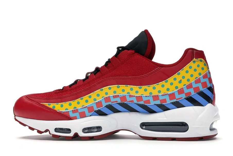 Фото № 5 с приближением к товару «‎Nike Air Max 95 Baltimore Home»