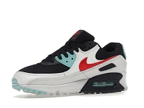 Фото № 4 с приближением к товару «‎Nike Air Max 90 Aqua Red White Black »