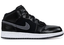 Фото № 1 с приближением к товару «‎Jordan 1 Mid Premium Black Dark Grey »
