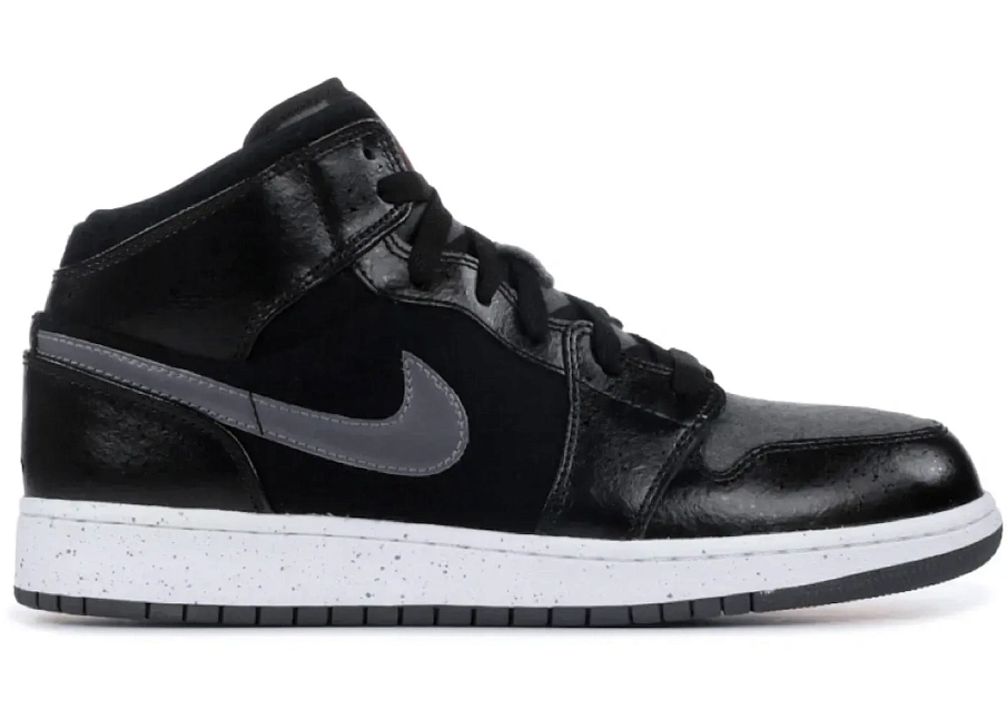 Фото № 1 с приближением к товару «‎Jordan 1 Mid Premium Black Dark Grey »