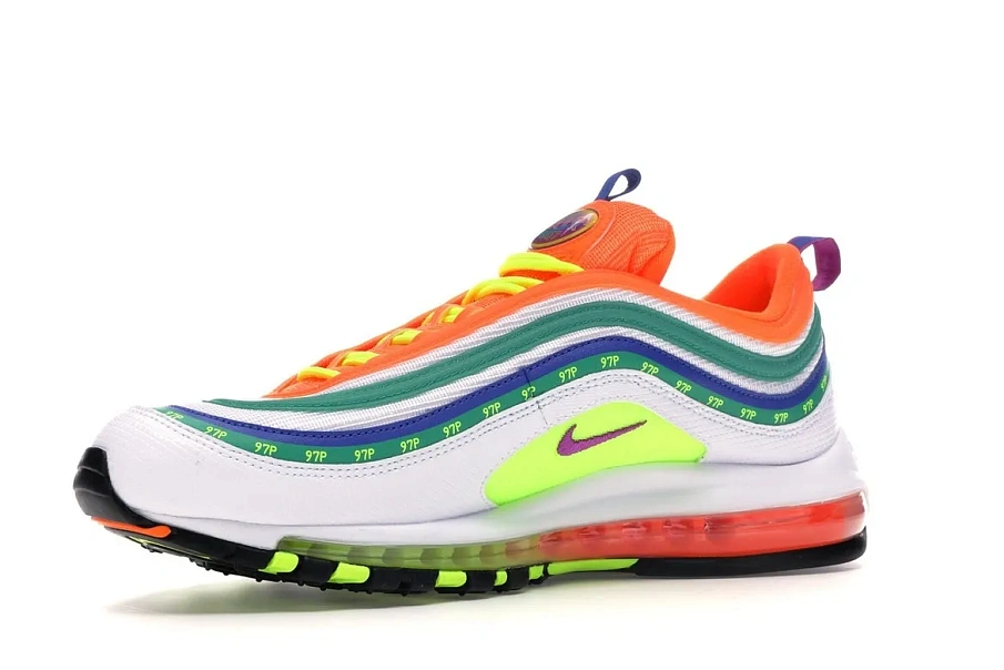 Фото № 4 с приближением к товару «‎Nike Air Max 97 London Summer of Love»
