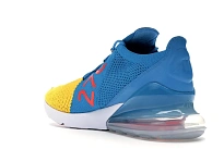 Фото № 6 с приближением к товару «‎Nike Air Max 270 Flyknit Laser Orange Blue Orbit»