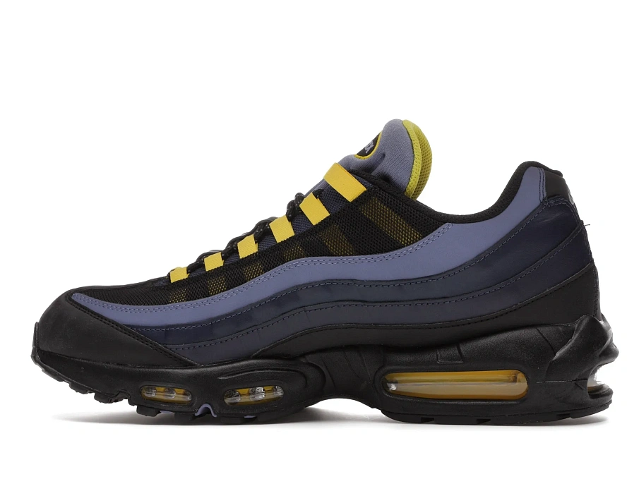 Фото № 5 с приближением к товару «‎Nike Air Max 95 World Indigo Speed Yellow»