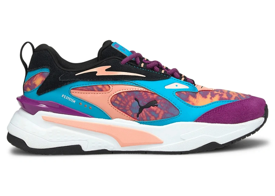 Фото № 1 с приближением к товару «‎Puma RS-Fast Tie-Dye Forever Scuba Blue Byzantium »