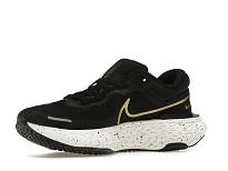 Фото № 4 с приближением к товару «‎Nike ZoomX Invincible Run Flyknit Black Metallic Gold »