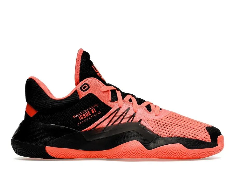 Фото № 1 с приближением к товару «‎adidas D.O.N. Issue #1 Core Black Solar Red»