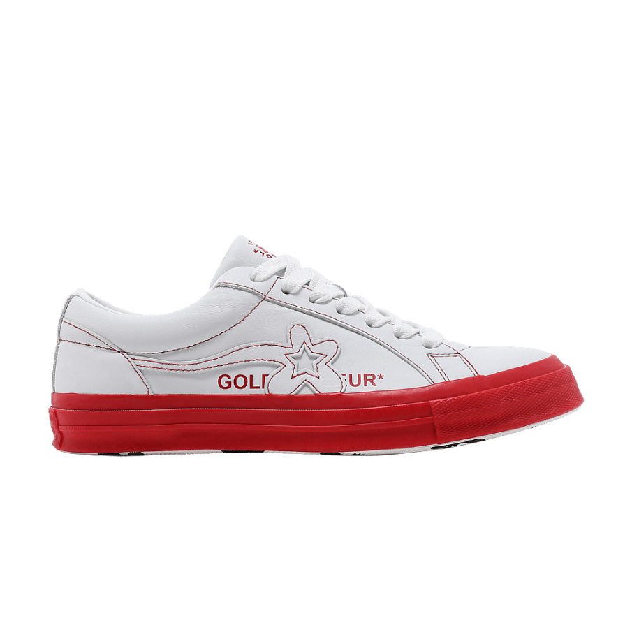 Фото № 1 с приближением к товару «‎Golf Le Fleur x Converse One Star Ox Racing Red»