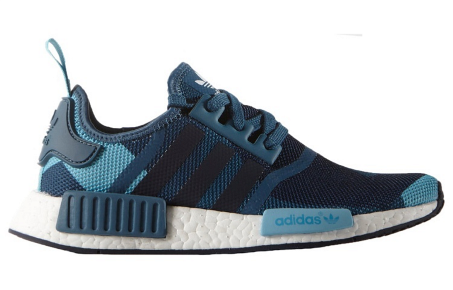 Фото № 2 с приближением к товару «‎adidas NMD R1 Blanch Blue (W)»