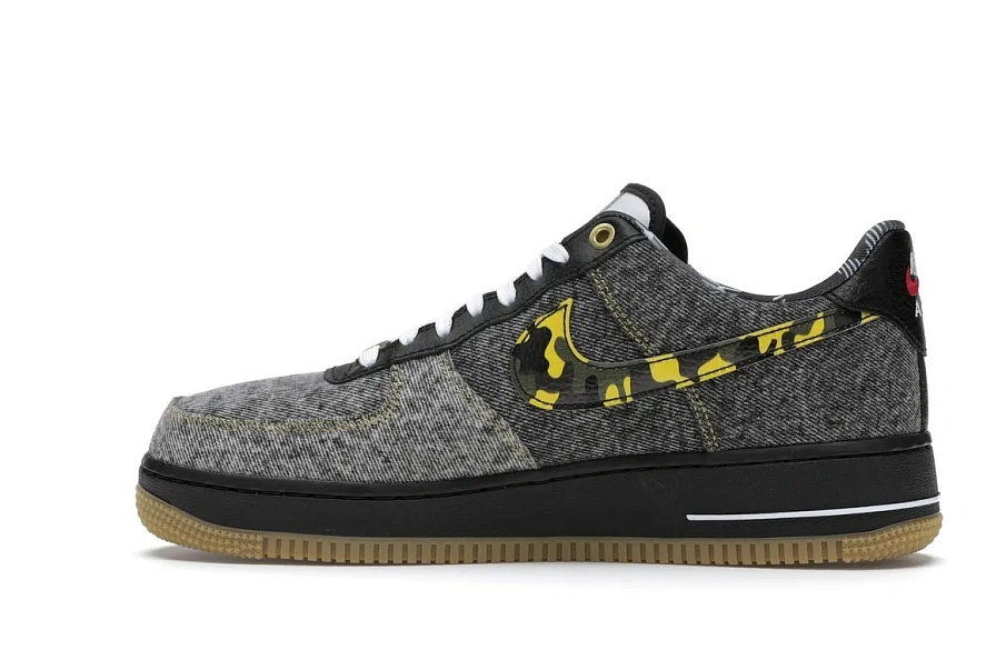Фото № 4 с приближением к товару «‎Nike Air Force 1 Low Remix Black»