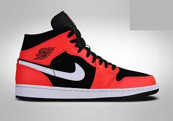 Air Jordan 1 Mid Infrared 23 - 1
