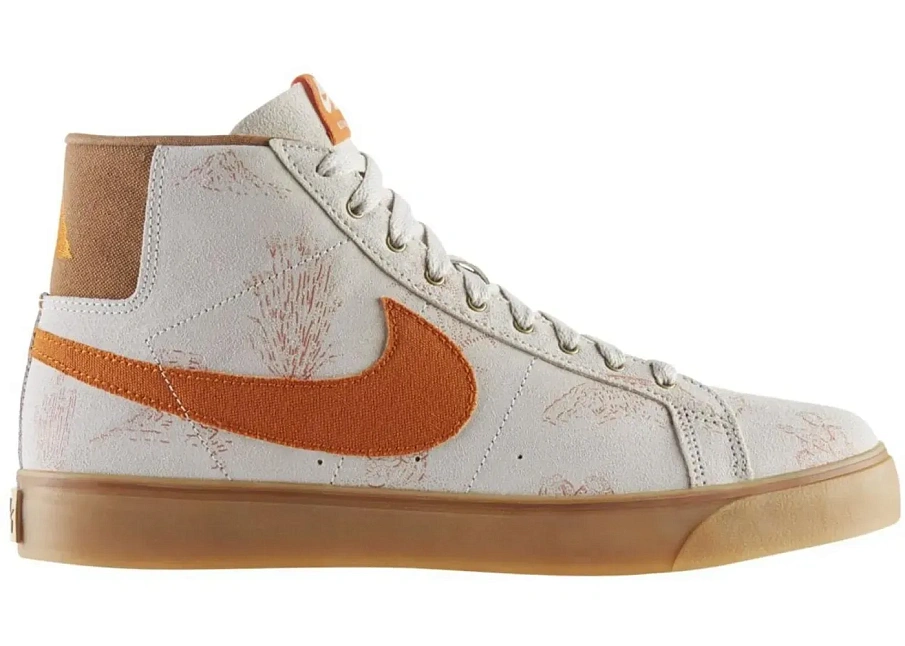 Фото № 1 с приближением к товару «‎Nike SB Blazer Canvas Light Brown»