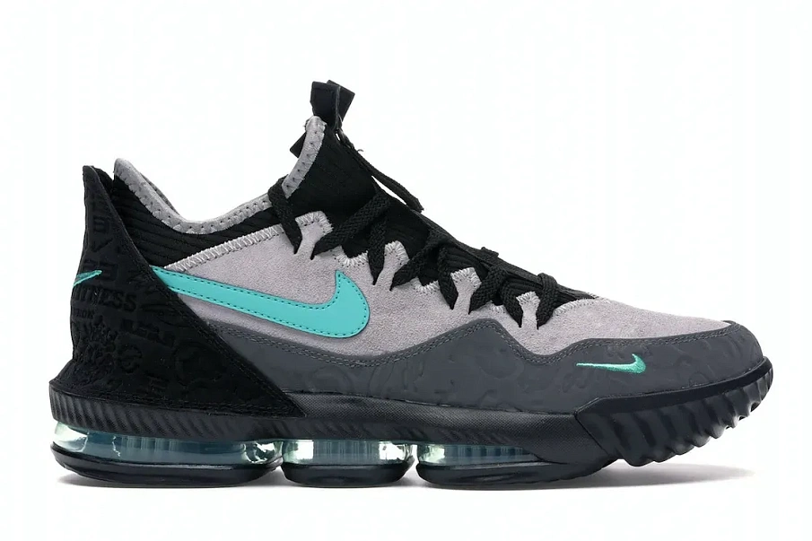 Фото № 1 с приближением к товару «‎Nike LeBron 16 Low Atmos Clear Jade»