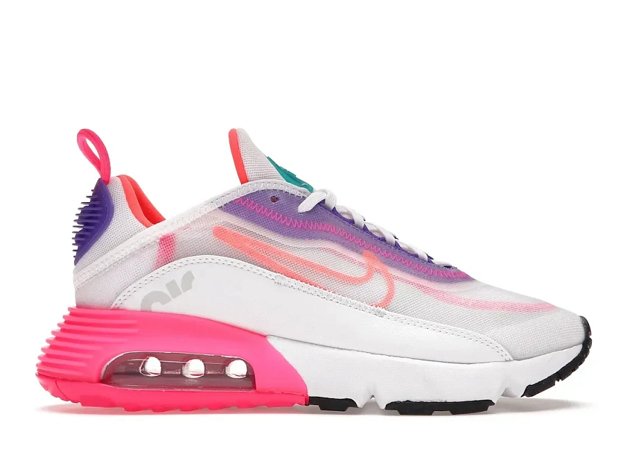 Фото № 1 с приближением к товару «‎Nike Air Max 2090 White Hyper Orange »