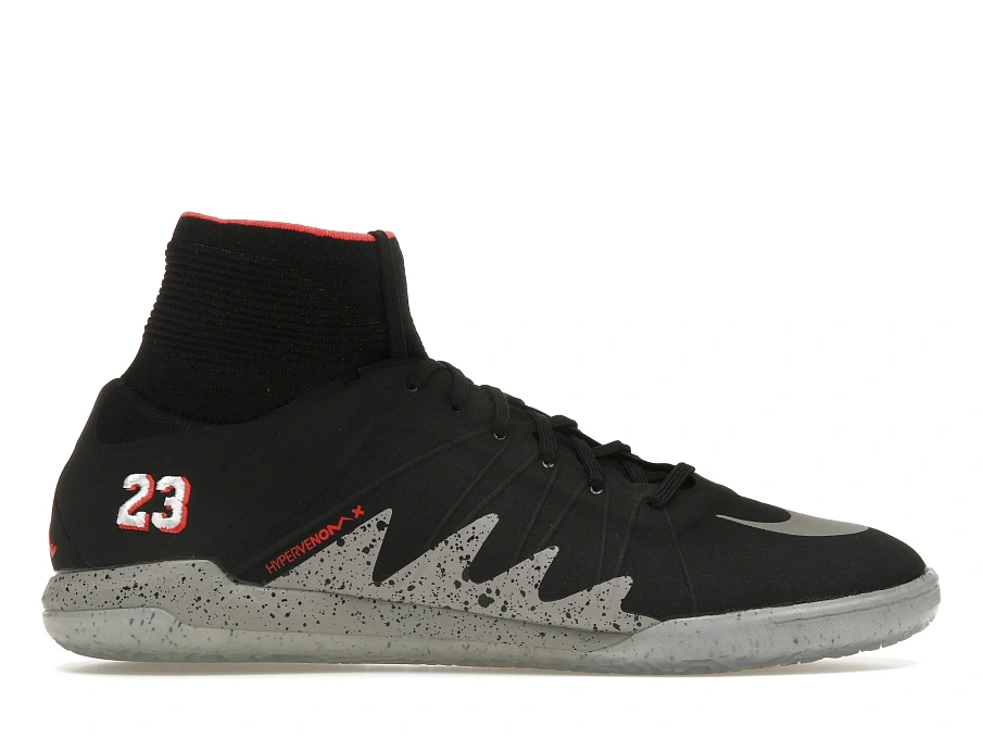 Фото № 1 с приближением к товару «‎Nike HyperVenomX Proximo IC Jordan Neymar Jr. Black Cement»