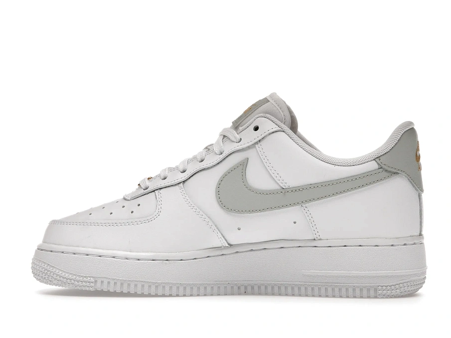 Фото № 5 с приближением к товару «‎Nike Air Force 1 Low White Grey Gold »