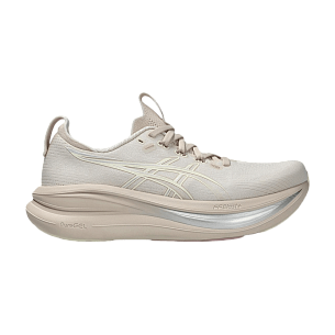 ASICS Women's GEL-Nimbus 28 Mineral Beige Cream