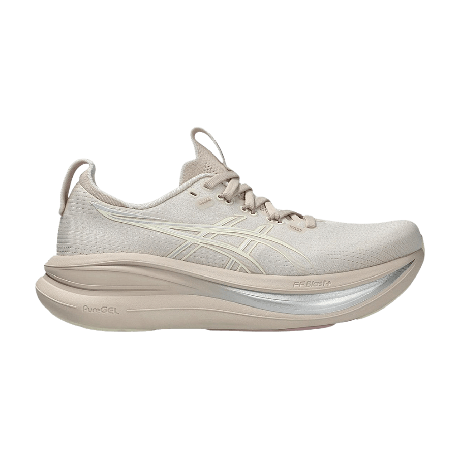 Фото № 1 с приближением к товару «‎ASICS Women's GEL-Nimbus 28 Mineral Beige Cream»