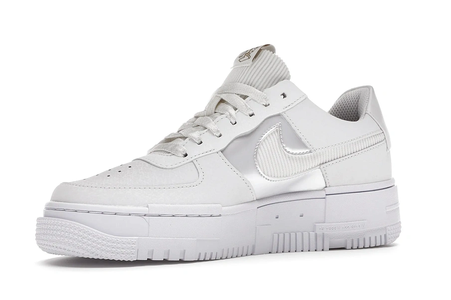 Фото № 4 с приближением к товару «‎Nike Air Force 1 Low Pixel Summit White »