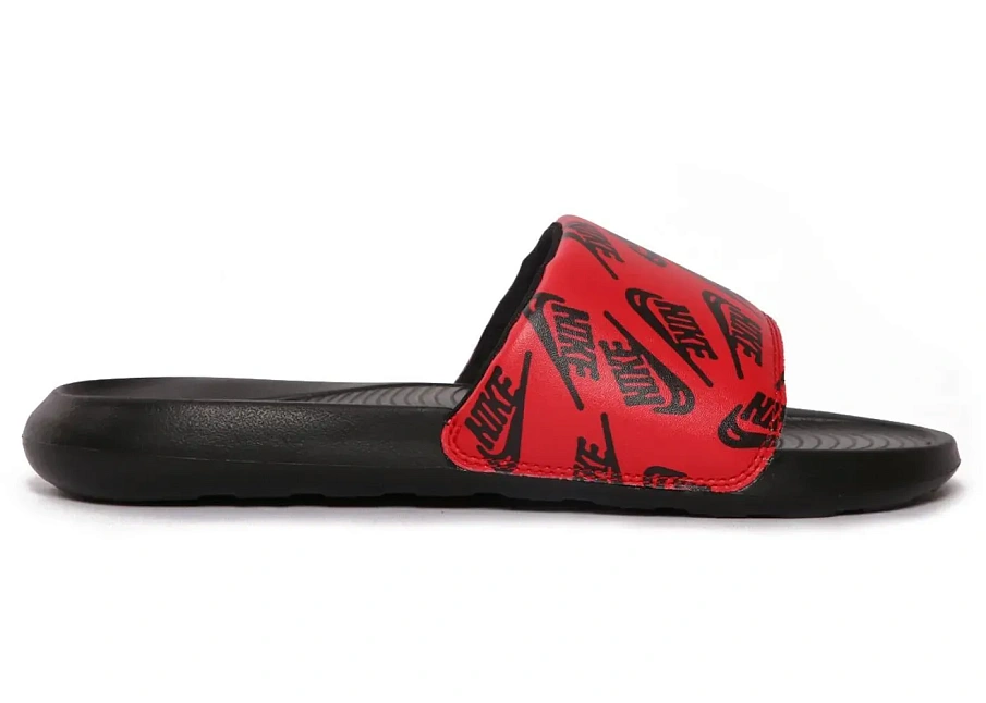 Фото № 1 с приближением к товару «‎Nike Victori One Slide Red Logo Print»