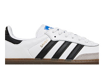 Фото № 3 с приближением к товару «‎adidas Samba OG White Black Gum»