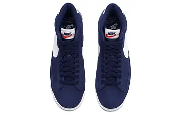 Nike WMNS Blazer Mid Vintage Suede BlueWhite - 7