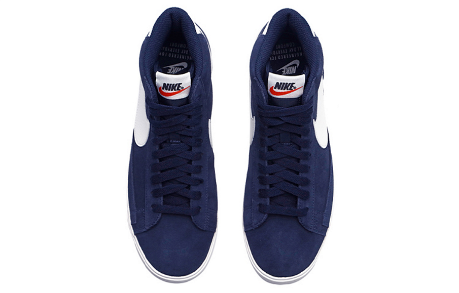Фото № 4 с приближением к товару «‎Nike WMNS Blazer Mid Vintage Suede BlueWhite»