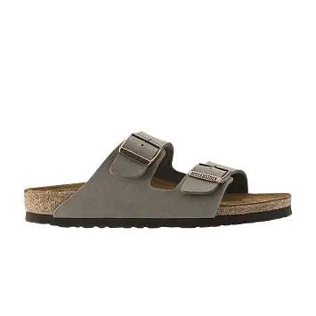 Birkenstock Arizona Birkibuc Stone - 1
