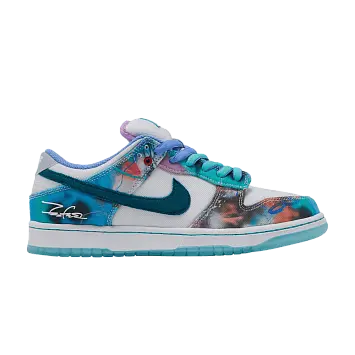 Futura Laboratories x Nike Dunk Low SB Bleached Aqua Sample